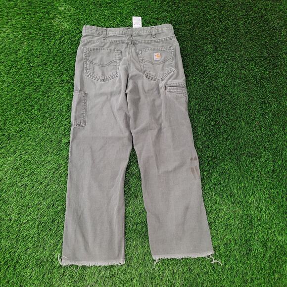 Carhartt Carpenter Pants 32x28 Distressed Faded Workwear Streetwear - Picture 8 of 16